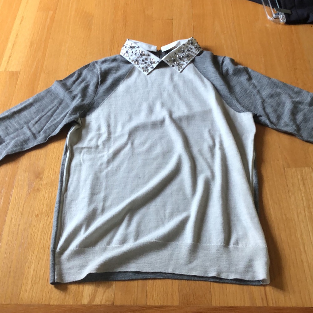 J. Crew Rhinestone Sweater
